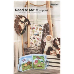 Cuddle® Kit - Read To Me Barnyard -Crafty Haven cuddle kit read to me barnyard ckreadtomebarnyard shannon fabrics 8657bb