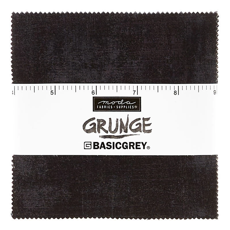 Grunge Basics - Onyx Charm Pack 3 Grunge Basics - Onyx Charm Pack