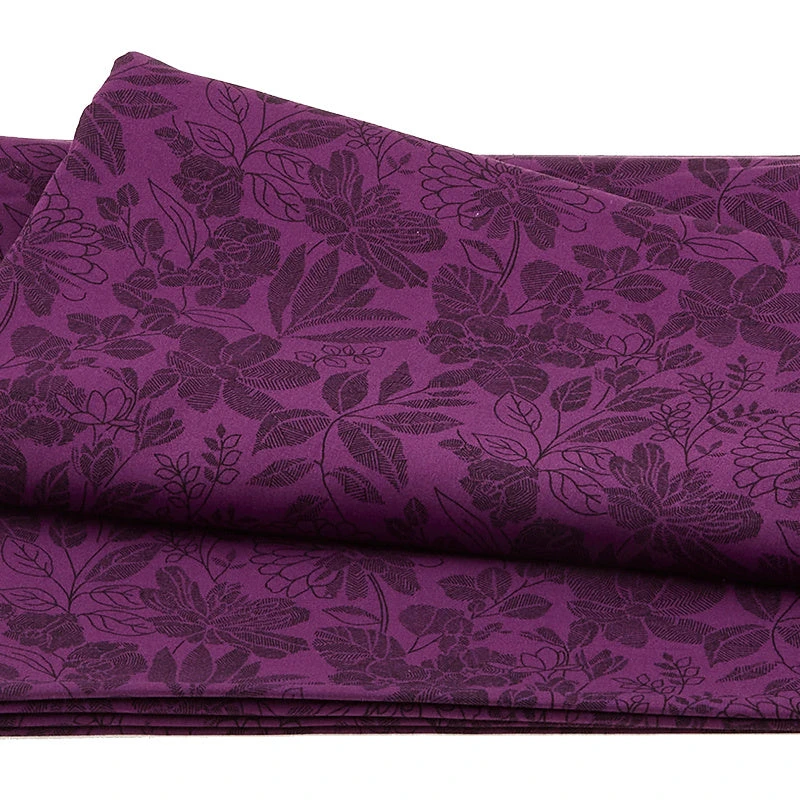 Pen And Ink - Floral Aubergine 118" Wide Backing 3 Yard Cut 3 Pen And Ink - Floral Aubergine 118" Wide Backing 3 Yard Cut