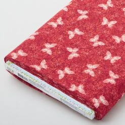 Secret Garden - Red Butterflies 10 Yard Bolt