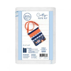 Caitlyn Crossbody Tote Bag Kit - Zippity-Do-Done™ Navy -Crafty Haven dcf3018e 5b0e 3297 963e 66bc8984b769
