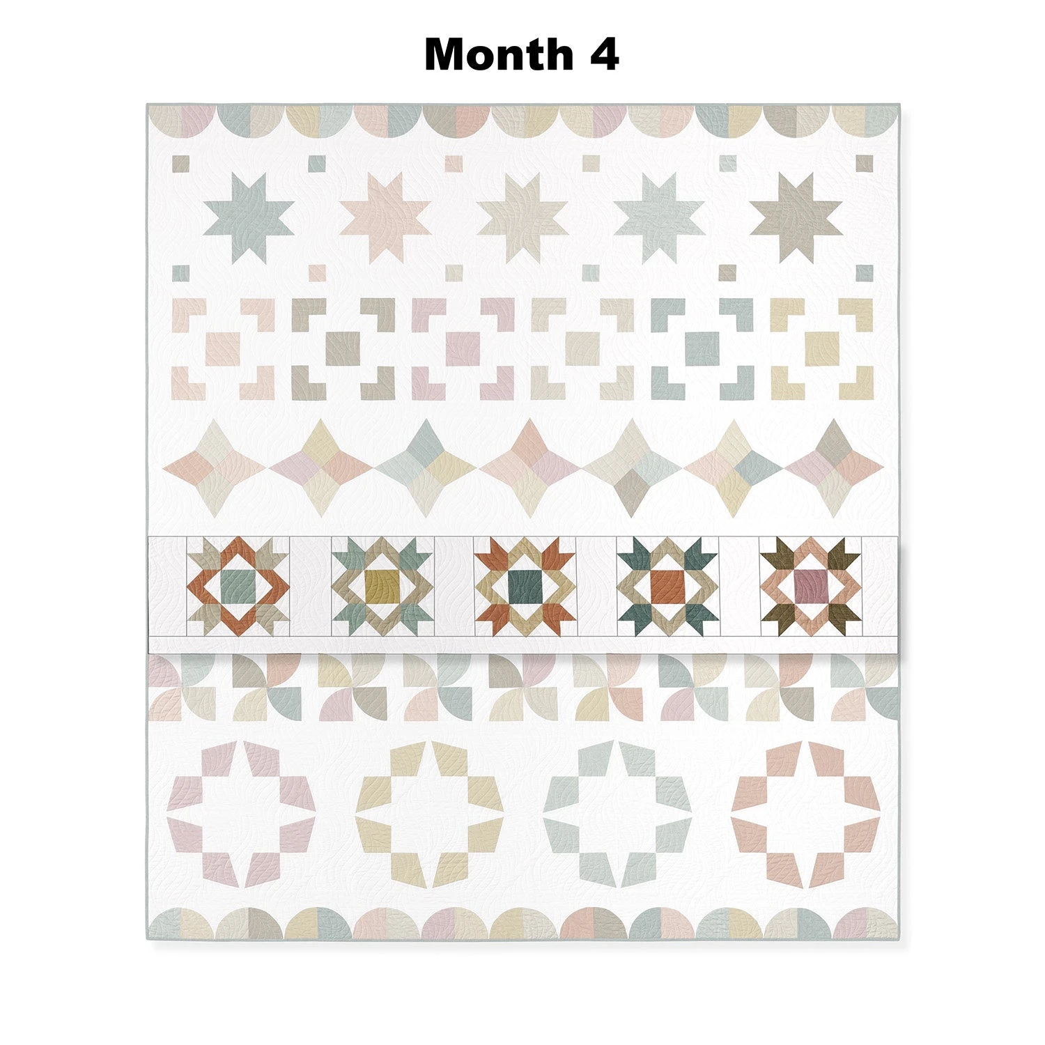 Missouri Star Summer Strolls Triple Play Block Of The Month 10 Missouri Star Summer Strolls Triple Play Block Of The Month - Image 8