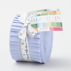Bella Solids Baby Blue Junior Jelly Roll