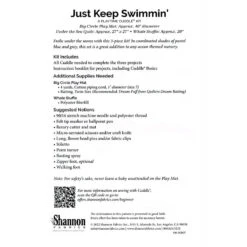 Cuddle® Kit - Play Time Just Keep Swimmin' 13 Cuddle® Kit - Play Time Just Keep Swimmin' -Crafty Haven e07255af e919 3831 a4d2 3b2129357e97