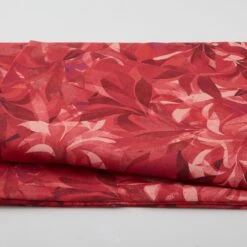 Shadow Leaves - Colorful Leaves Red 108" Wide 3 Yard Cut