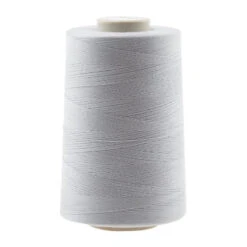 Silver OMNI Thread - 6,000 Yds (poly-wrapped Poly Core)