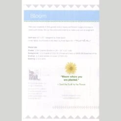 Bloom Quilt Kit -Crafty Haven eea61328 f16d 3b8e a02a 86143e85ea7e