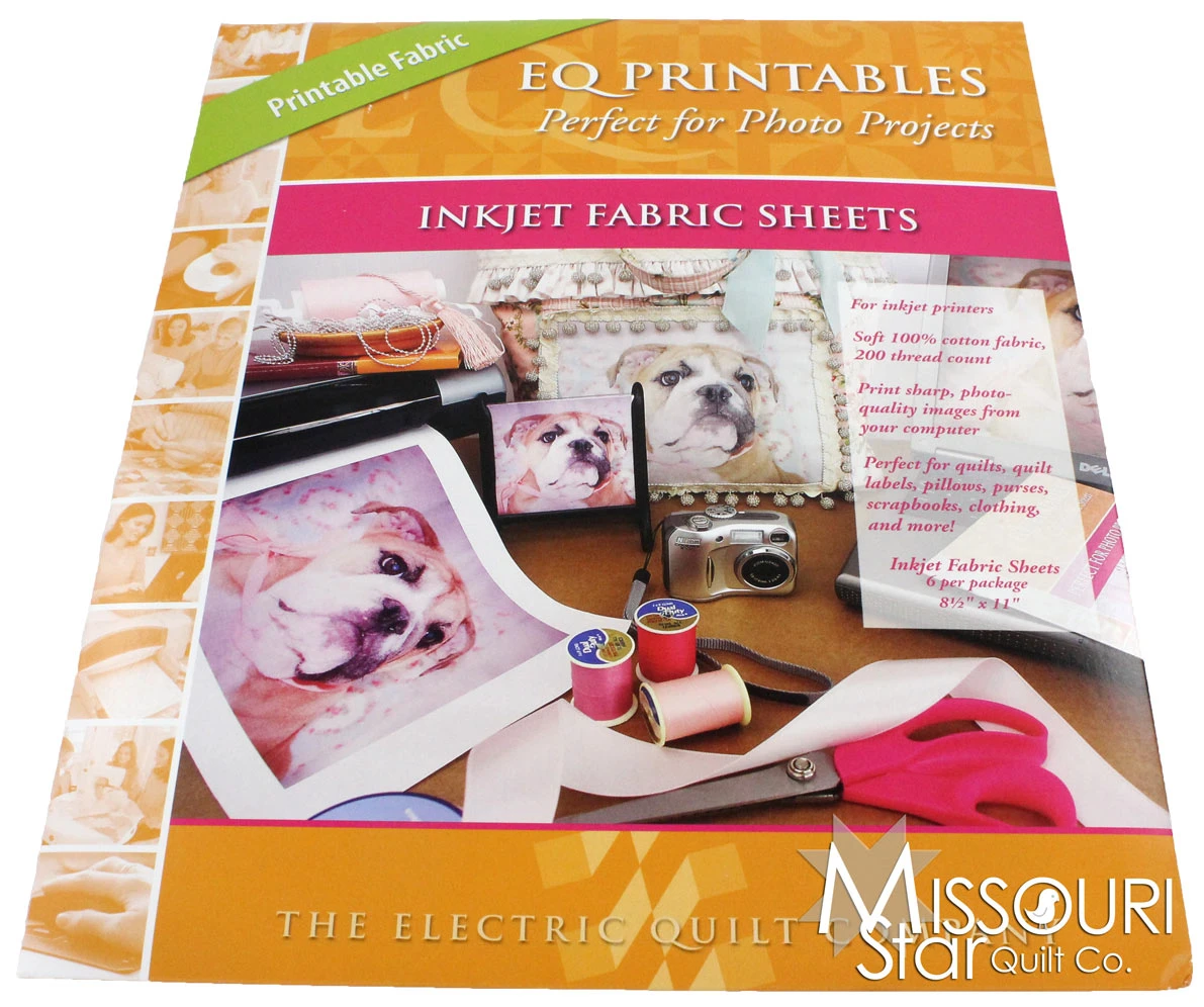 EQ Printables Inkjet Fabric Sheets 3 EQ Printables Inkjet Fabric Sheets