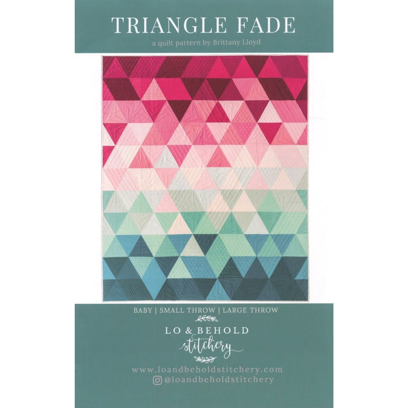 Triangle Fade Quilt Pattern 3 Triangle Fade Quilt Pattern