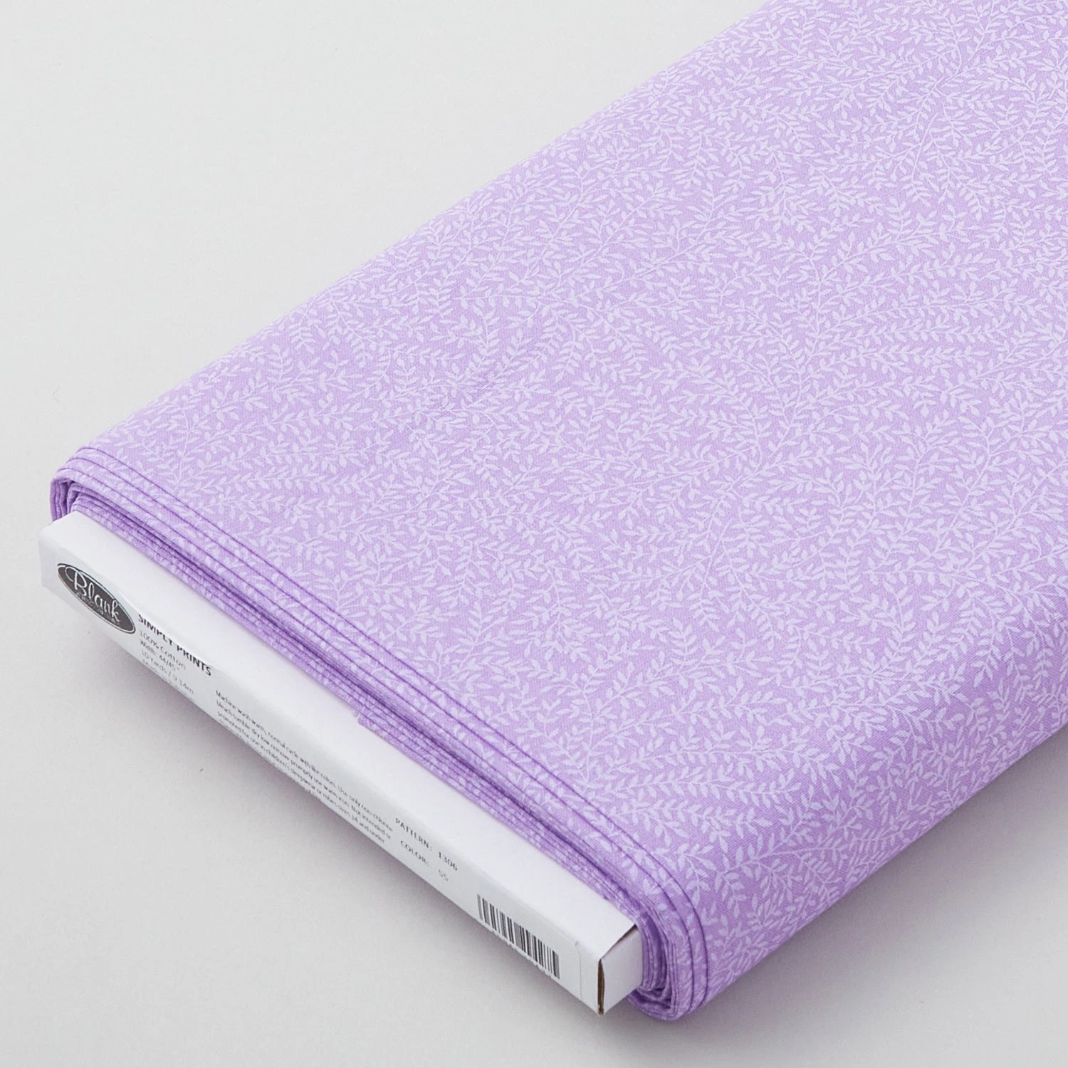 Simply Prints - Small Leaves Lilac 10 Yard Bolt 3 Simply Prints - Small Leaves Lilac 10 Yard Bolt