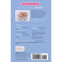 Flying Geese Pouch Kit -Crafty Haven flying geese pouch kit zw2576 zakka workshop zakka workshop 81f5f6