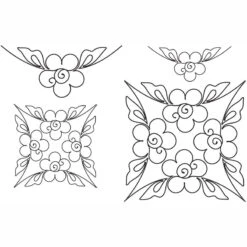 Full Line Stencil - Daphany