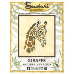Giraffe SewFari Laser Cut Kit 8 Giraffe SewFari Laser Cut Kit -Crafty Haven giraffe sewfari laser cut kit sf giraffe westfield laser design co westfield laser design 28f55c