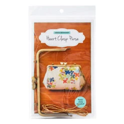Heart Clasp Purse Kit -Crafty Haven heart clasp purse kit zw2194 zakka workshop zakka workshop 15ce28