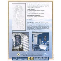 Jellyfish Sewquatic Laser Cut Kit -Crafty Haven jellyfish sewquatic laser cut kit sq jlly 1 westfield laser design co westfield laser design 289380