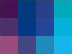 Kona Cotton - Peacock Palette Fat Quarter Bundle -Crafty Haven kona cotton peacock palette fat quarter bundle fq 1369 12 robert kaufman robert kaufman fabrics 1620e4