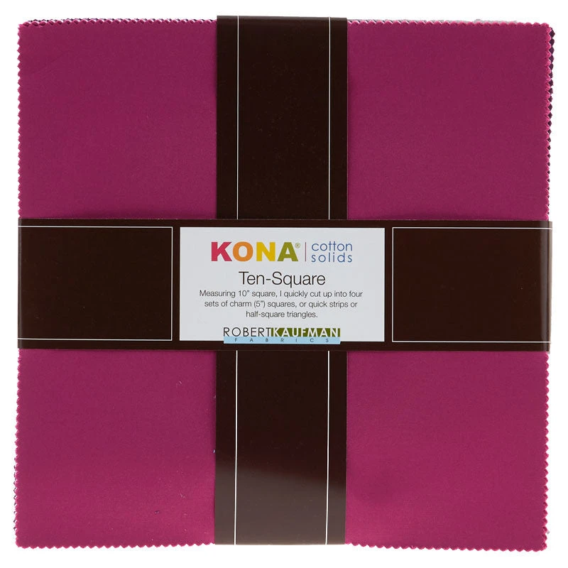 Kona Cotton - Wildberry Palette Ten Squares 4 Kona Cotton - Wildberry Palette Ten Squares - Image 2