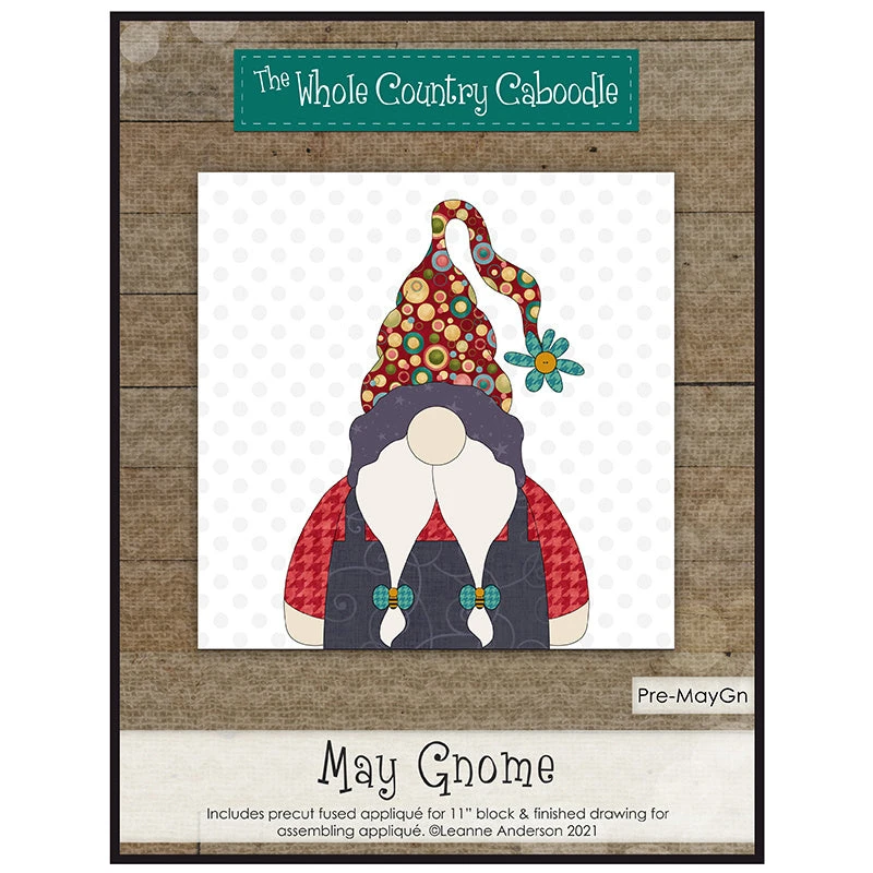 May Gnome Precut Fused Appliqué Pack 2 May Gnome Precut Fused Appliqué Pack