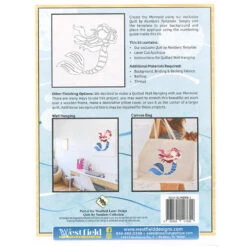 Mermaid Sewquatic Jr Precut Fused Appliqué Pack -Crafty Haven mermaid sewquatic jr precut fused appliqu pack sj memd 1 westfield laser design co 83aa19