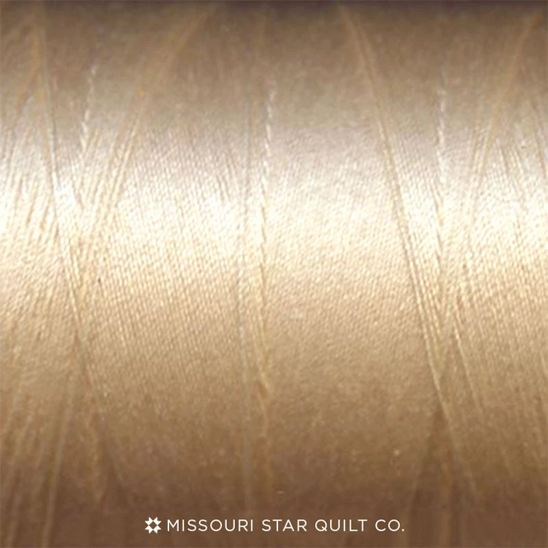 Missouri Star 50 WT Cotton King Spool Thread Light Tan 4 Missouri Star 50 WT Cotton King Spool Thread Light Tan - Image 2