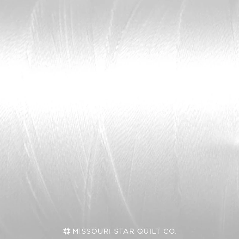Missouri Star 50 WT Cotton King Spool Thread White 4 Missouri Star 50 WT Cotton King Spool Thread White - Image 2