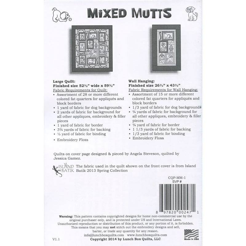 Mixed Mutts Pattern 4 Mixed Mutts Pattern - Image 2