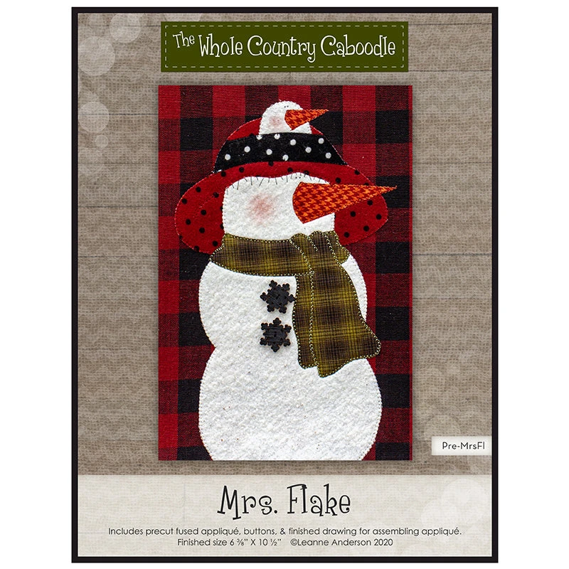Mrs. Flake Precut Fused Appliqué Pack