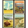 National Parks - Yellowstone Pillow Panel