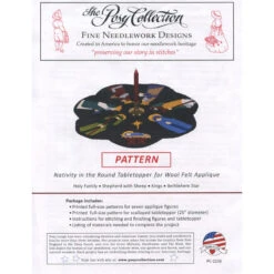 Nativity In The Round Table Topper Pattern