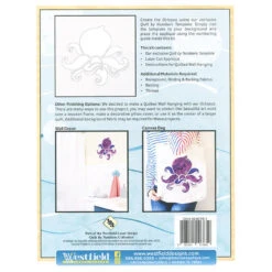 Octopus Sewquatic Jr Precut Fused Appliqué Pack -Crafty Haven octopus sewquatic jr precut fused appliqu pack sj octo 1 westfield laser design co 892e19