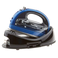 Panasonic 360 Freestyle Cordless Ceramic Sole Plate Iron - Blue