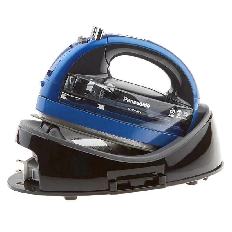 Panasonic 360 Freestyle Cordless Ceramic Sole Plate Iron - Blue