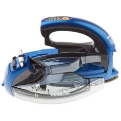 Panasonic 360 Freestyle Cordless Ceramic Sole Plate Iron - Blue -Crafty Haven panasonic 360 freestyle cordless ceramic sole plate iron blue niwl602a panasonic 36785d