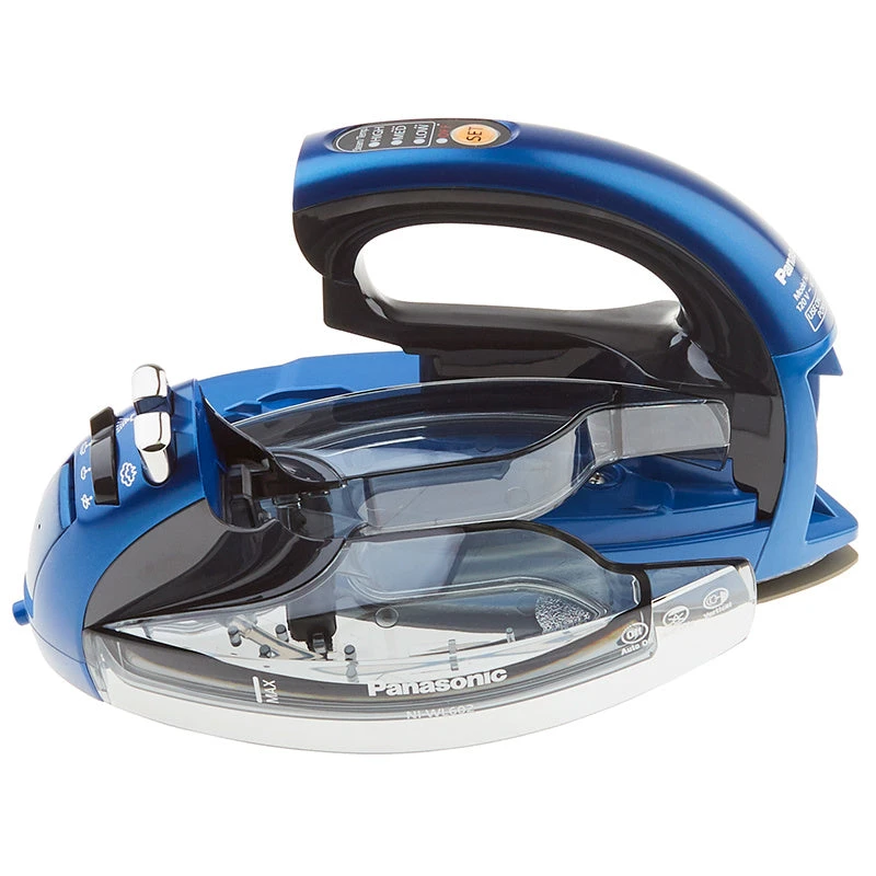 Panasonic 360 Freestyle Cordless Ceramic Sole Plate Iron - Blue - Image 5