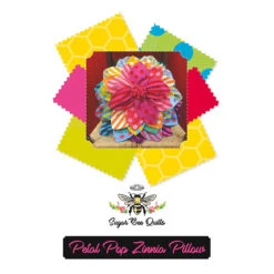 Petal Pop Zinnia Pillow Pattern