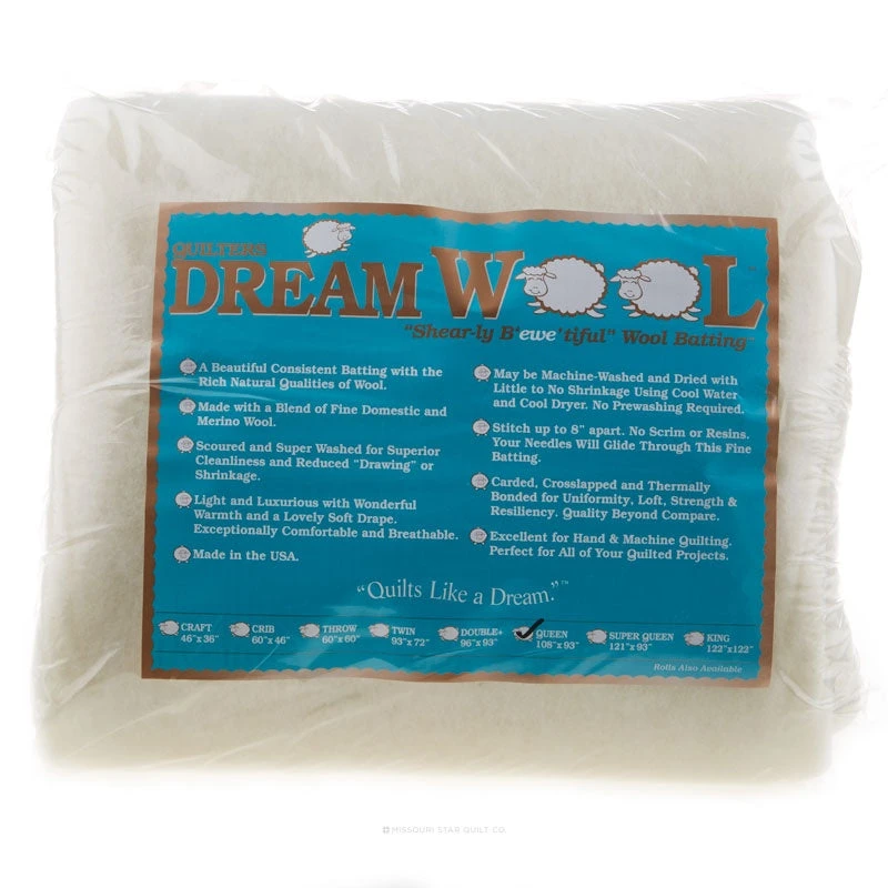 Quilter's Dream Wool Queen Batting 3 Quilter's Dream Wool Queen Batting