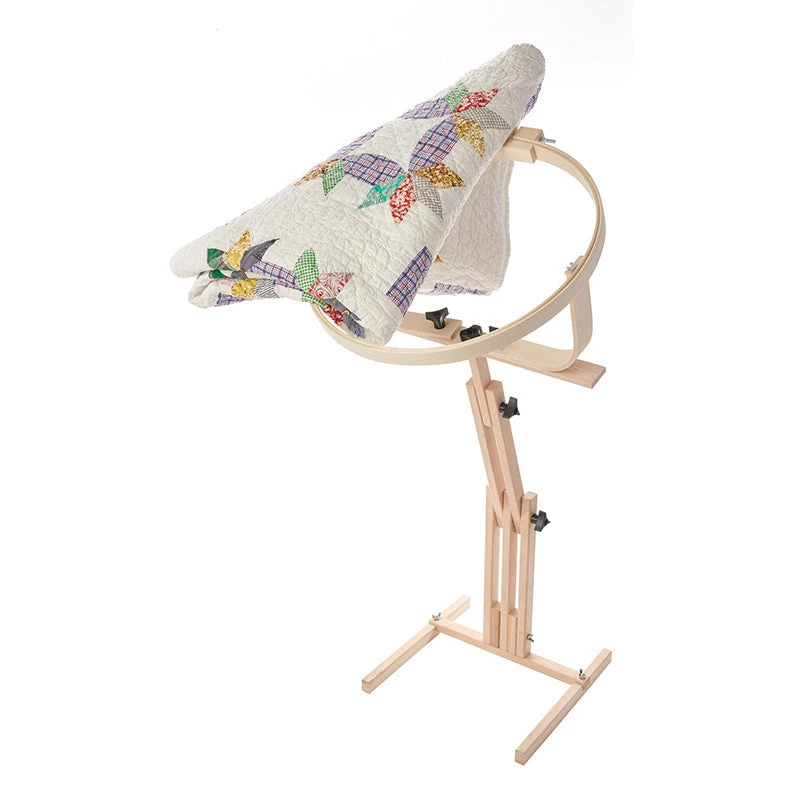 Quilter's Wonder 18" Hoop With Adjustable Stand - Image 3
