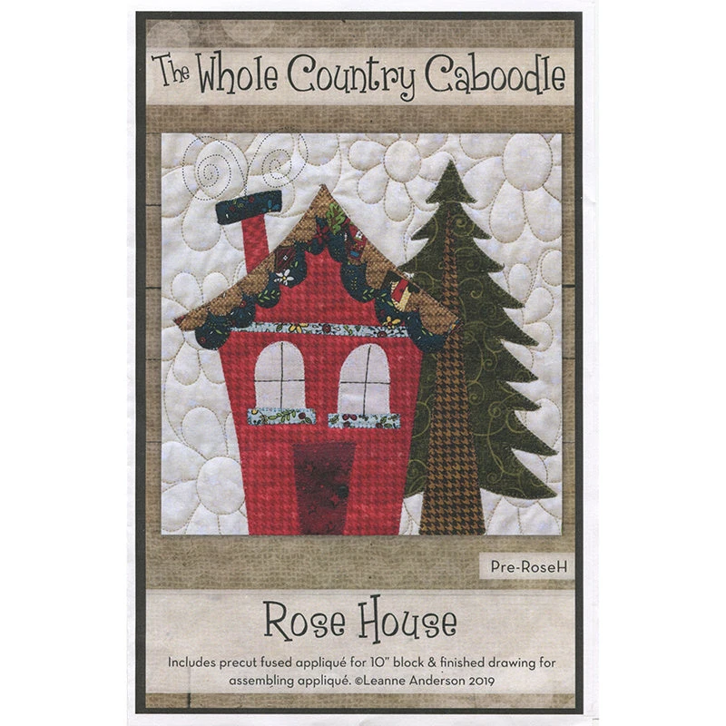 Rose House Precut Fused Appliqué Pack 3 Rose House Precut Fused Appliqué Pack