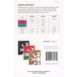 Snowflake Pattern -Crafty Haven snowflake pattern mhc009 modern handcraft nicole daksiewicz 041bc3 5cb06b03 11e9 4560 945b 057a11f1176a
