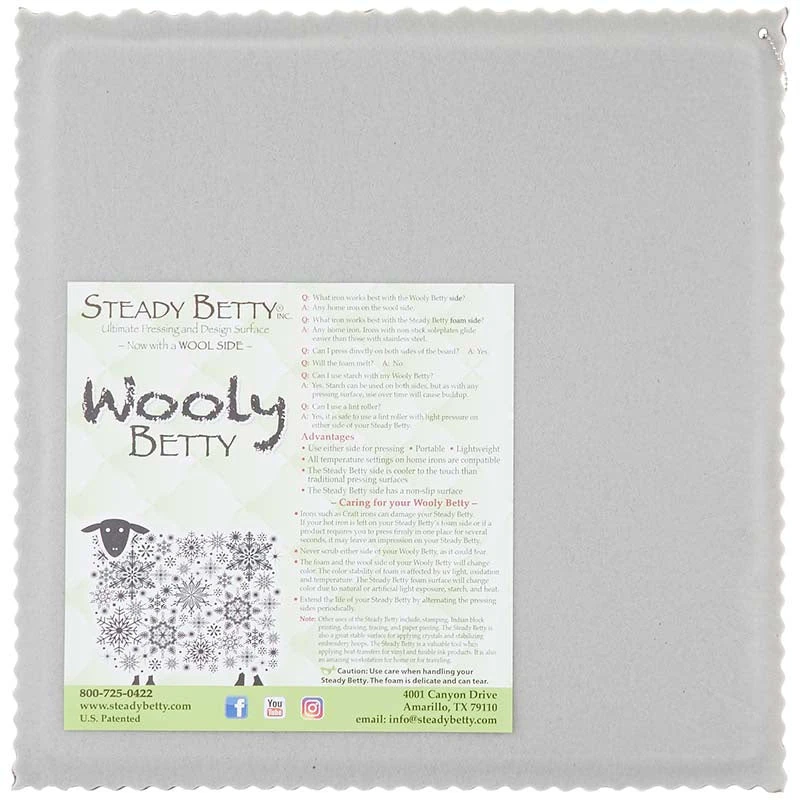 Steady Betty® Wooly Betty Board - 17" X 17" 3 Steady Betty® Wooly Betty Board - 17" X 17"
