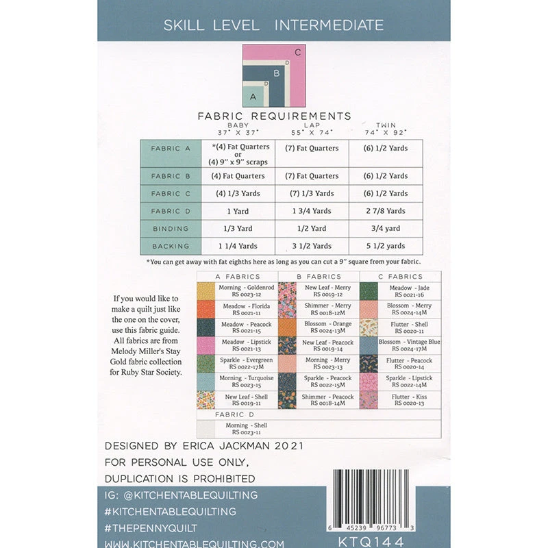 The Penny Quilt Pattern 4 The Penny Quilt Pattern - Image 2