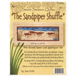 The Sandpiper Shuffle Kit -Crafty Haven the sandpiper shuffle kit ssq110k sweet season quilts sue pritt 0456e9 7644a886 a1ce 45e9 8450 6522c802c91d