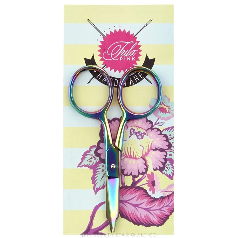 Tula Pink Large Ring Micro Tip 4" Scissors - Image 2