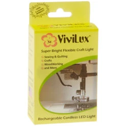 ViviLux LED Sewing Light -Crafty Haven vivilux led sewing light vlswl01 harbor sales inc 650027