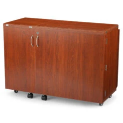 Wallaby II Sewing Cabinet - Teak 13 Wallaby II Sewing Cabinet - Teak -Crafty Haven wallaby ii sewing cabinet teak k8405 arrow sewing 290984