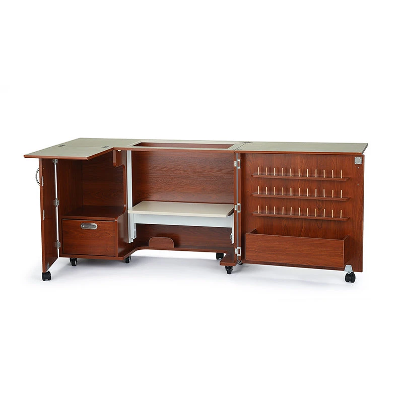 Wallaby II Sewing Cabinet - Teak 6 Wallaby II Sewing Cabinet - Teak - Image 4