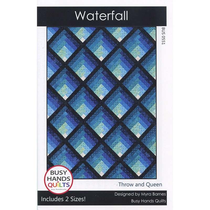 Waterfall Quilt Pattern 3 Waterfall Quilt Pattern