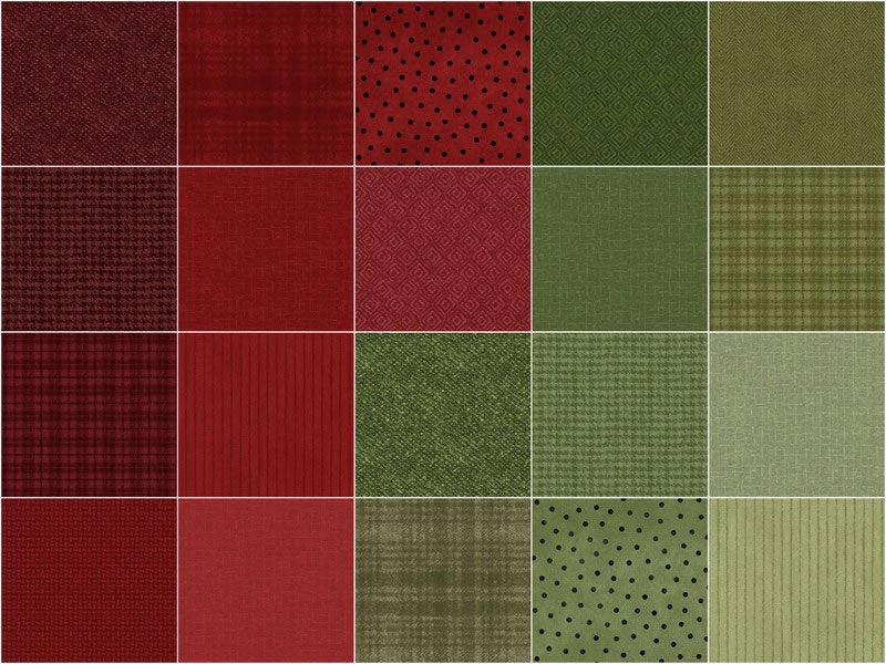 Woolies Flannel Holiday Warmth 2.5" Strips 5 Woolies Flannel Holiday Warmth 2.5" Strips - Image 3